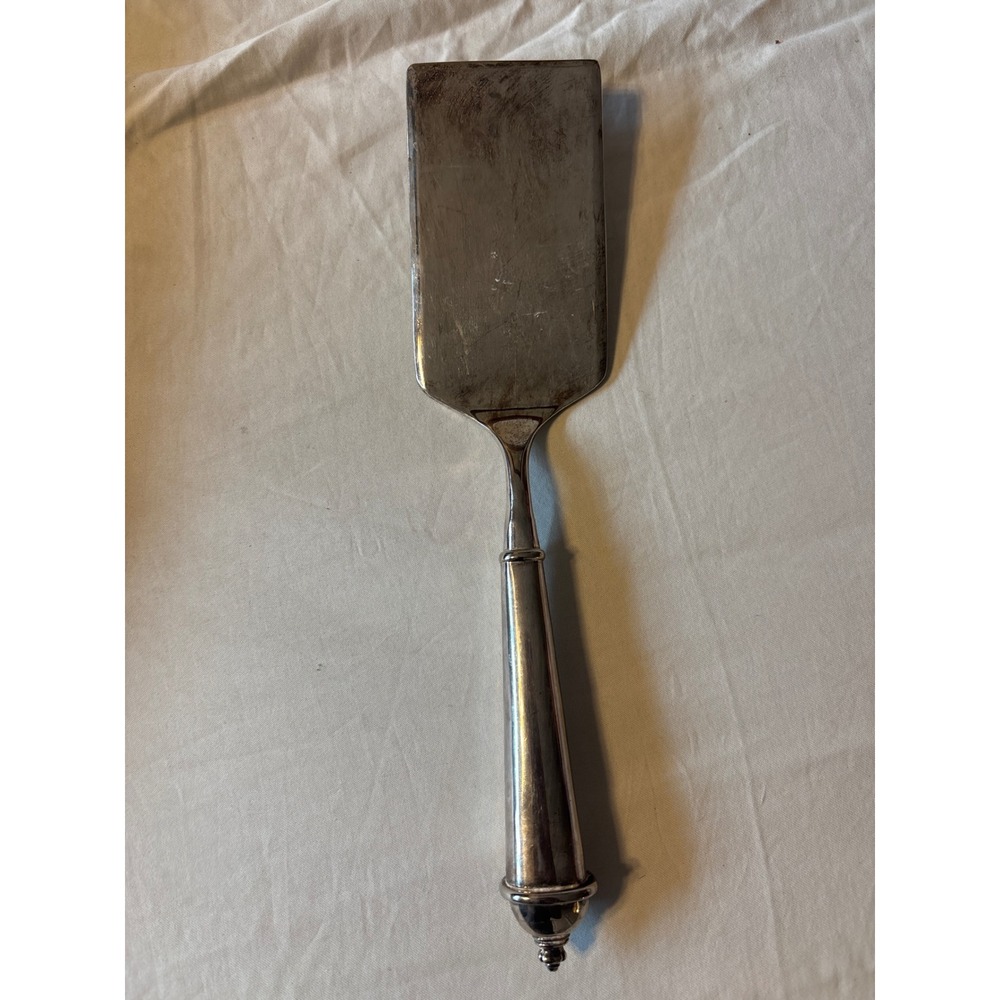 Towle Cake Dessert Server Silverplate Weighted Handle 9.5" Silver Good Condition